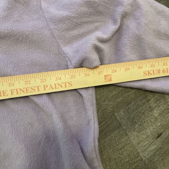 Vintage Y2K Disney Tinker Bell Fleece Zip up Hooded Sweater Purple Women’s 3x - Picture 9 of 10